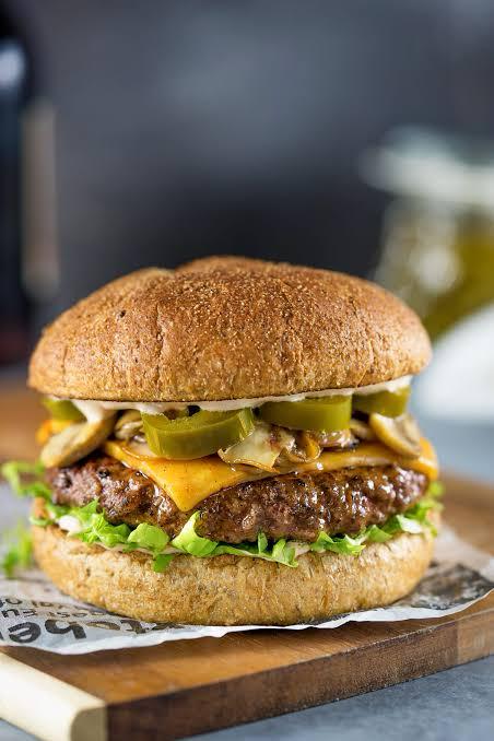 Jalapeno Pepper Burger